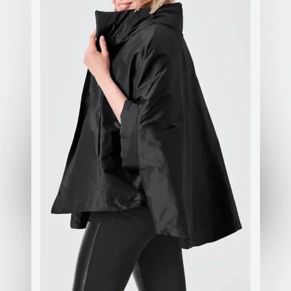 PLANET BY LAUREN G-NYLON CHIC CAPE - Picture 3 of 7